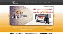 Desktop Screenshot of dpireklam.com